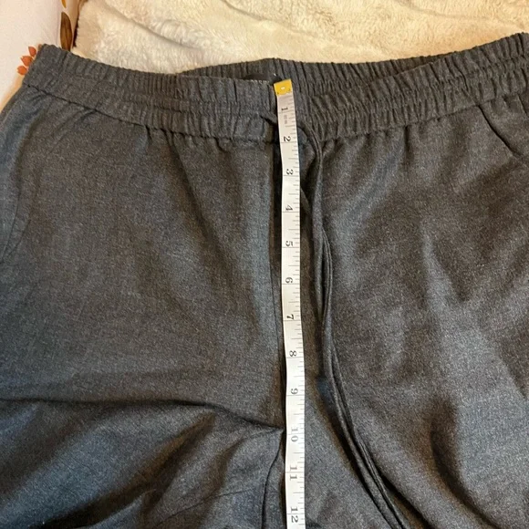 NWT J. Crew Womens 12 Wool Blend Pull On Jogger Minimalist Preppy Sweatpants - Picture 5 of 11